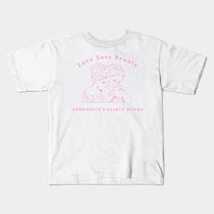 Aphrodite´s flirty winks Kids T-Shirt